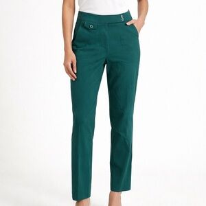 NWT Rachel Zoe Teal Hi-Rise Skinny Leg Pants